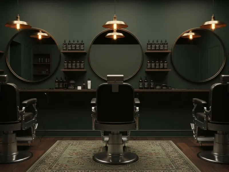 Le salon — modèle Le Barbier du Port