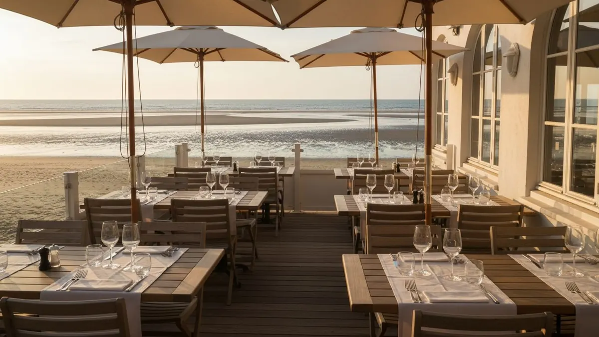 Une terrasse au bord de l'eau — modèle L'Estran