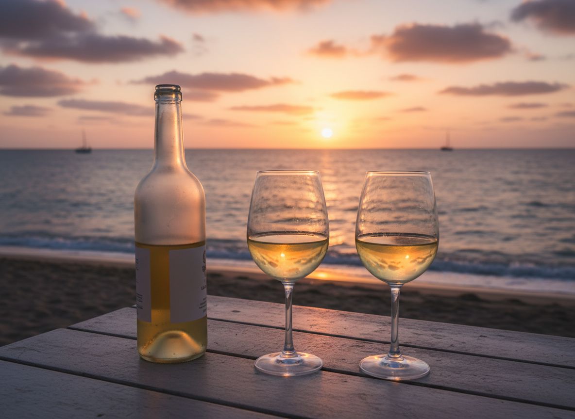 Un verre de vin sur la table